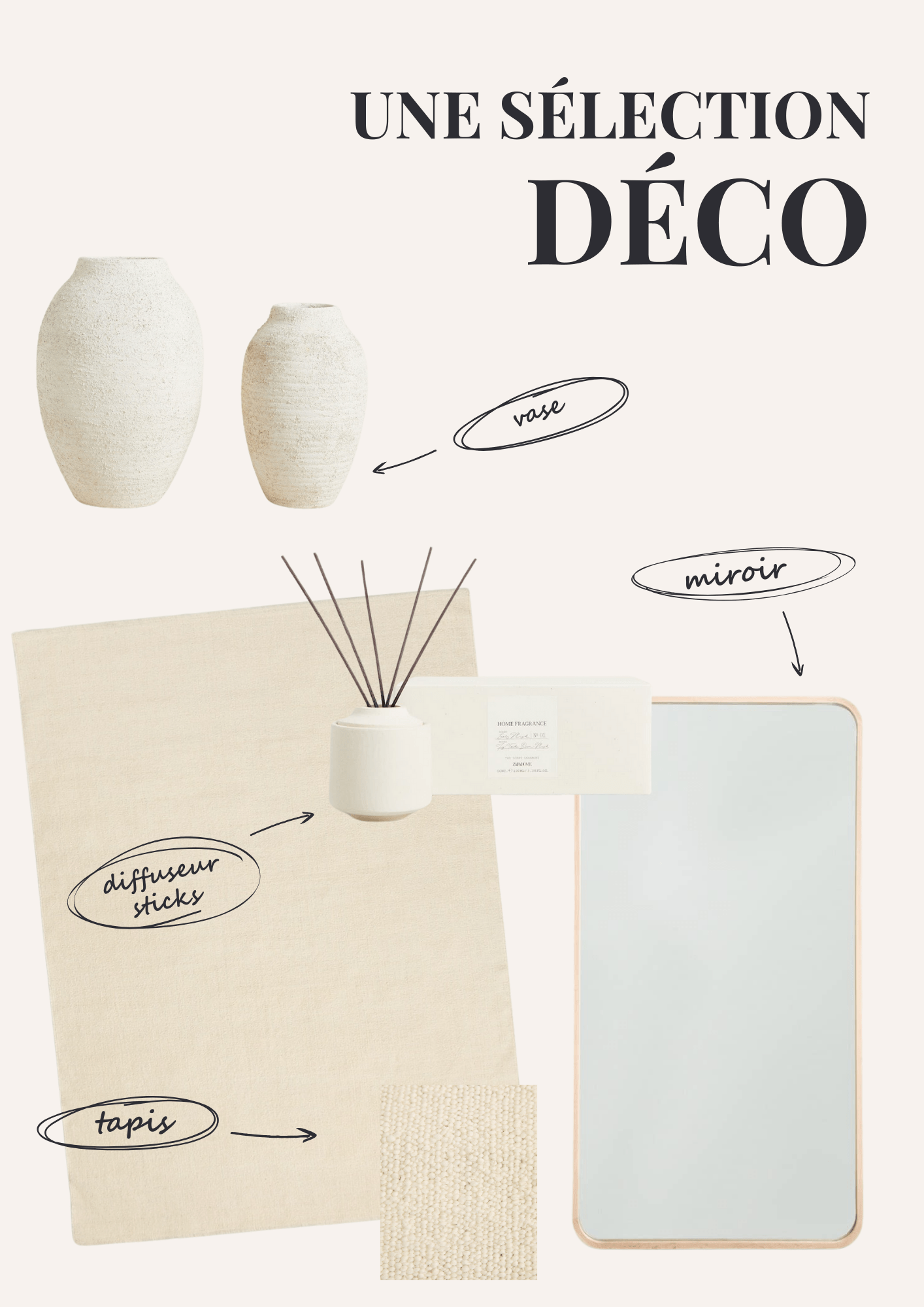 une sélection déco Zara home